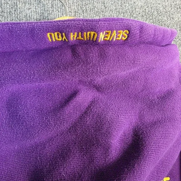 BTS Hoodie S K-pop Jimin You Never Walk Alone Purple Heavyweight - Picture 5 of 8